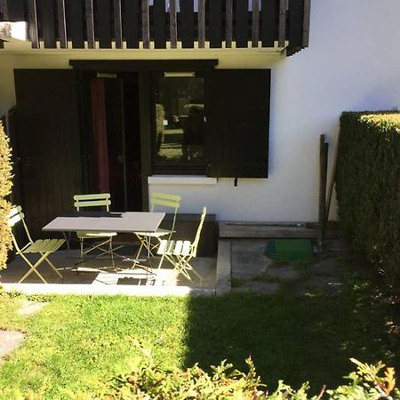 Studio Au Calme Avec Jardin Et Vue Mont-Blanc Chamonix Dış mekan fotoğraf
